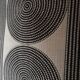 Real wool space age rug by Pierre Cardin, France 1970s