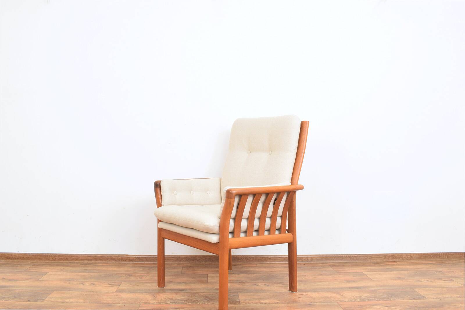 Mid-Century Danish Teak Armchairs, 1970s, Set of 2