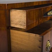 Commodes Biedermeier en acajou du début du XIXe siècle, années 1830