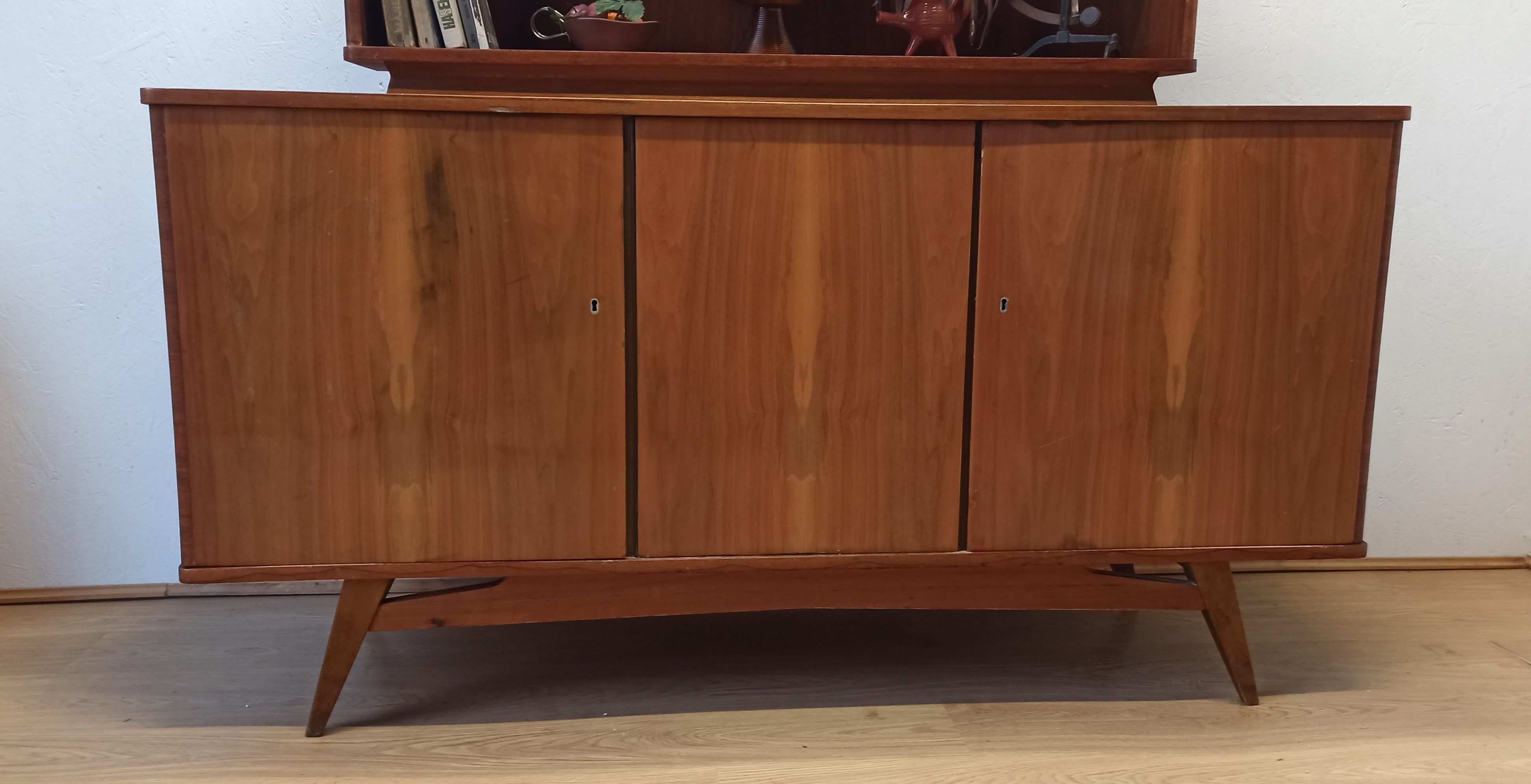 Modernist bookcase of the 1960s