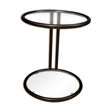 Table d’appoint Mobil Metal Italie années 1980