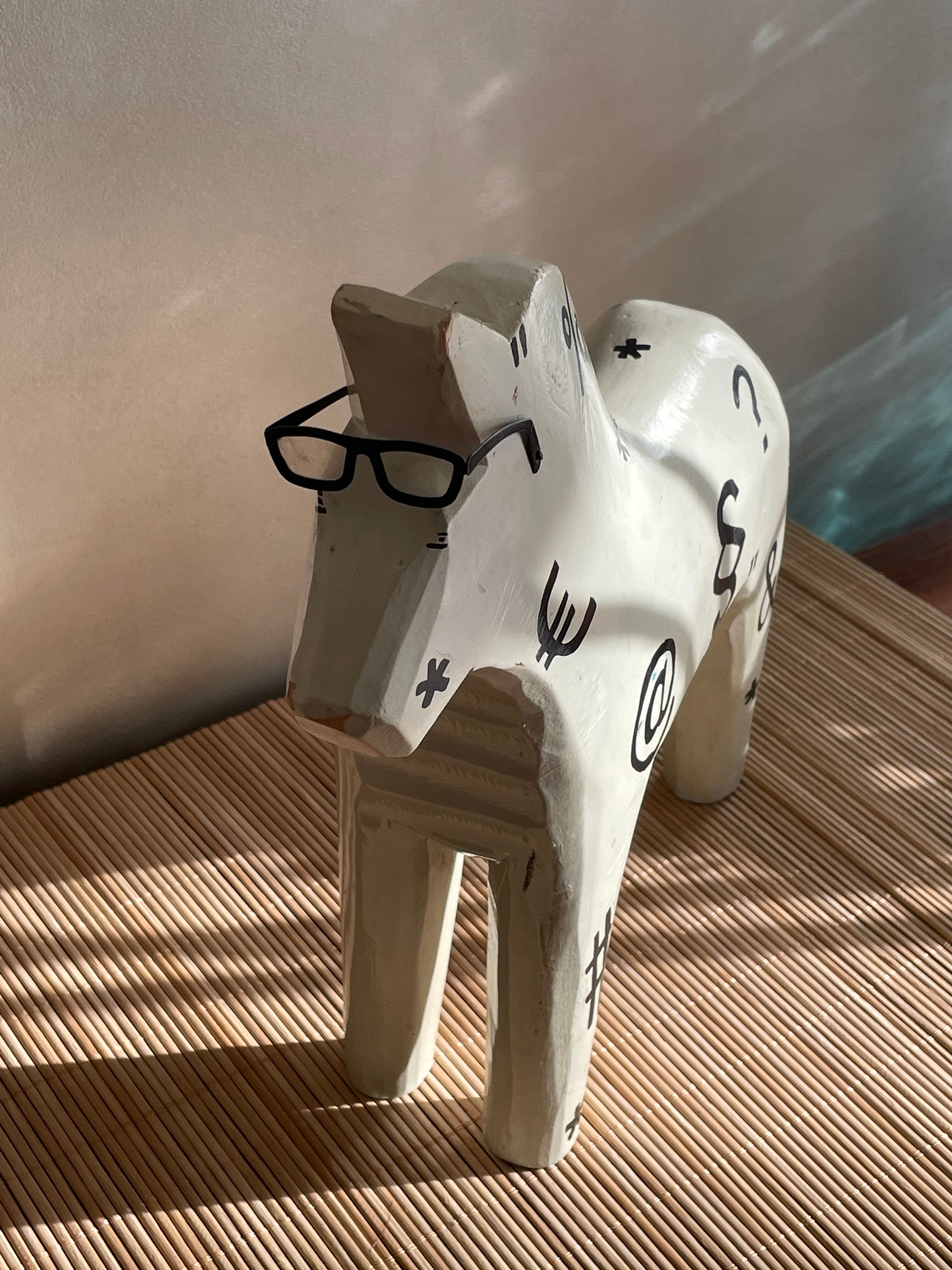Cheval en bois Ikea Dala vintage