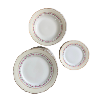 Table service - Limoges porcelain
