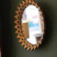 Decorative mirror by Marcel Vangeerbergen (1933-2007), Belgian ceramist.