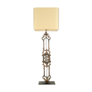 lampe balustrade en fonte