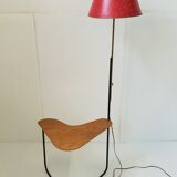 Vintage boomerang floor lamp 1950