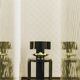 Chaise spina laqué vert olive