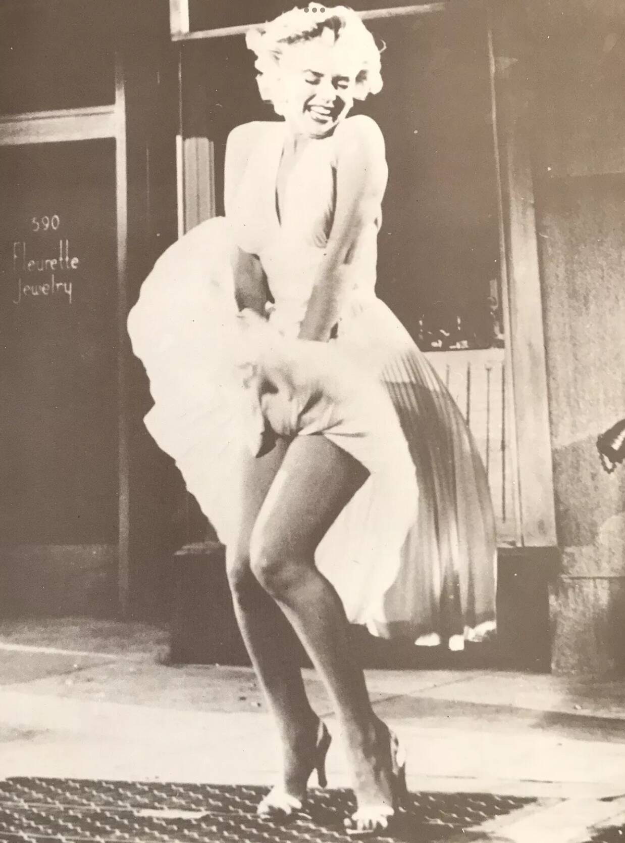 Poster, vintage photograph poster MARYLIN MONROE, M2 Delta-Productions