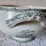 French 19th Century FF Pexonne Tureen 'Campagne' Animal Transferware