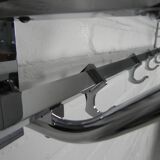 Art Deco wall coat rack with 6 hooks, 1930s