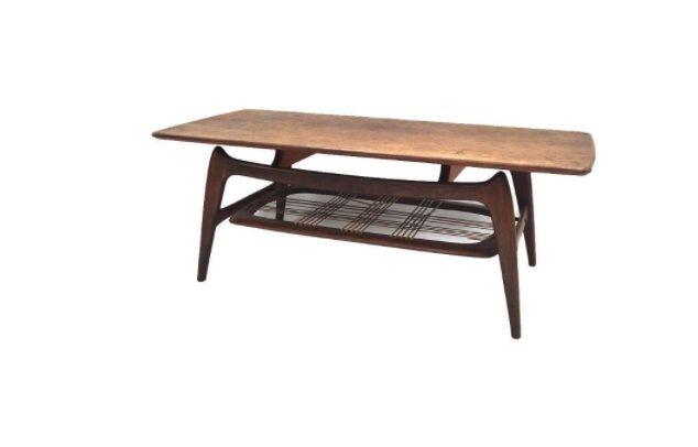 Table basse vintage Webe par Louis van Teeffelen.