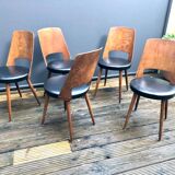 Set de 5 chaises Baumann Mondor