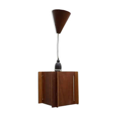 Suspension scandinave vintage en teck
