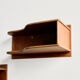 Tables de chevet flottantes en teck, lot de 2