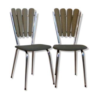 Pair of petal chairs