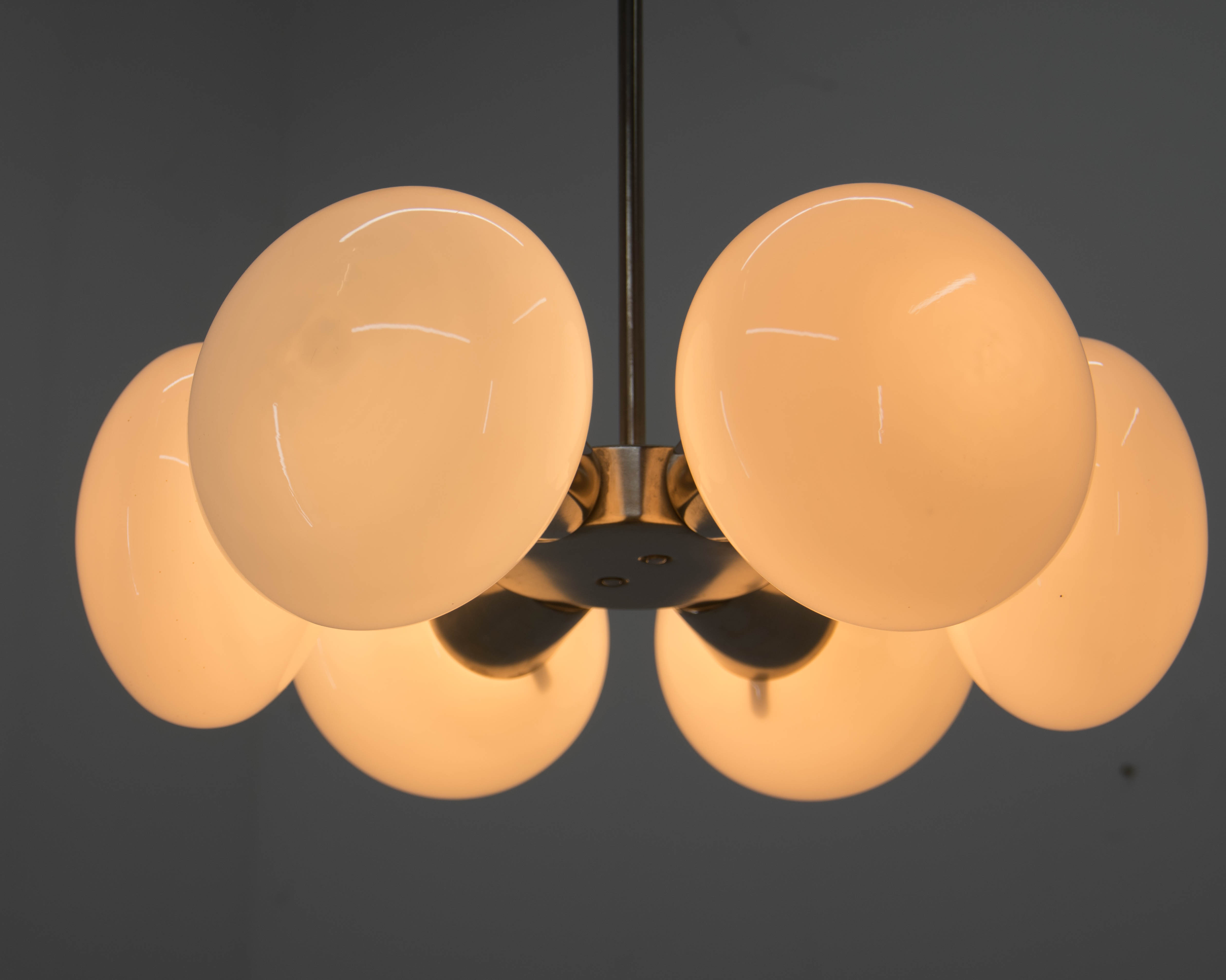 Space Age Chandelier Sputnik by Kamenicky Senov, 1970s