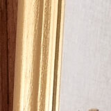 Miroir vintage bois doré