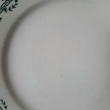 Old dessert plates mismatched in iron earth