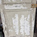 19th century double-sided partition door in solid oak