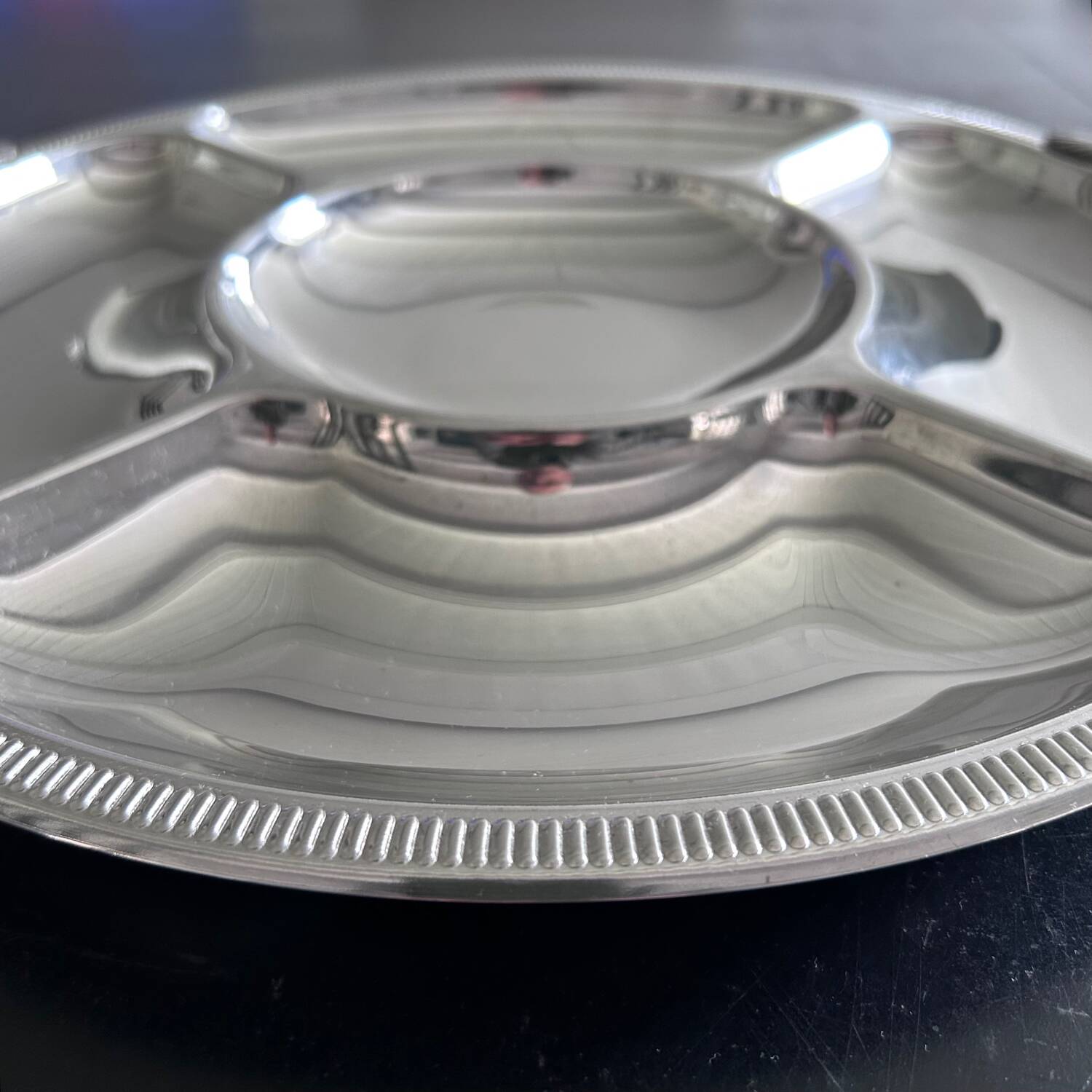 Stainless steel appetizer dish