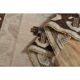 1970s Vintage Turkish Handmade Wool Orange Oversized Area Rug 175x330