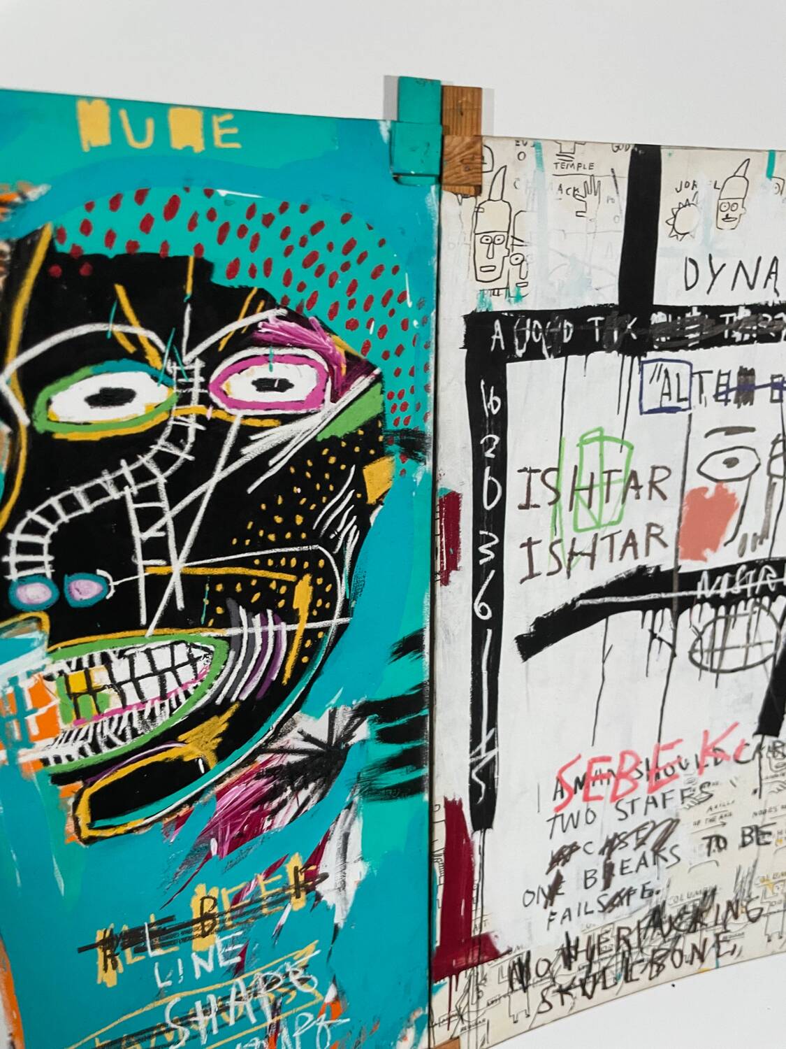 Jean Michel Basquiat (1960-1988), Ishatar 1983, publié par King McGaw, sous licence Arestar New York