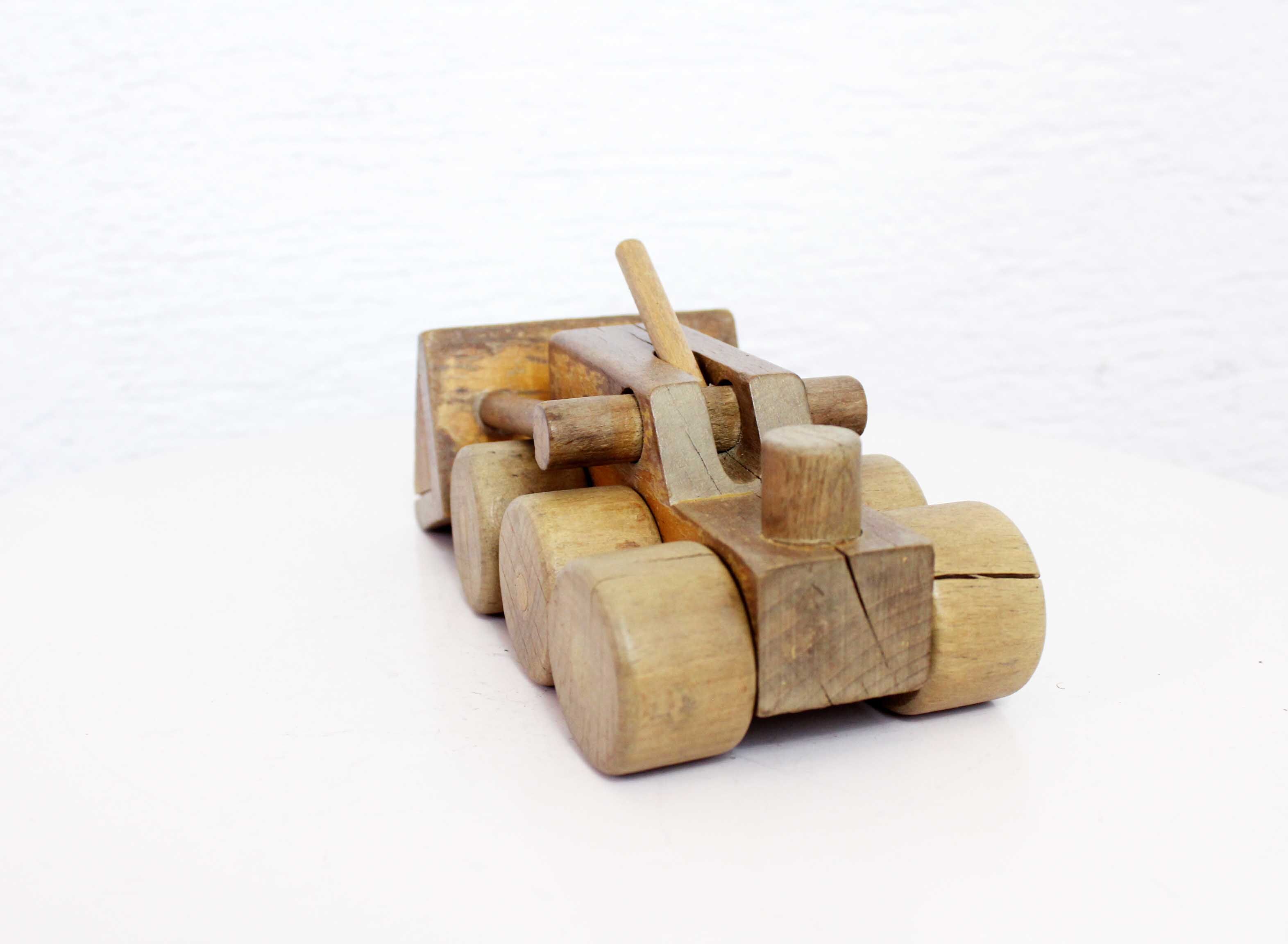 Authentic old wooden toy "Spielgut"