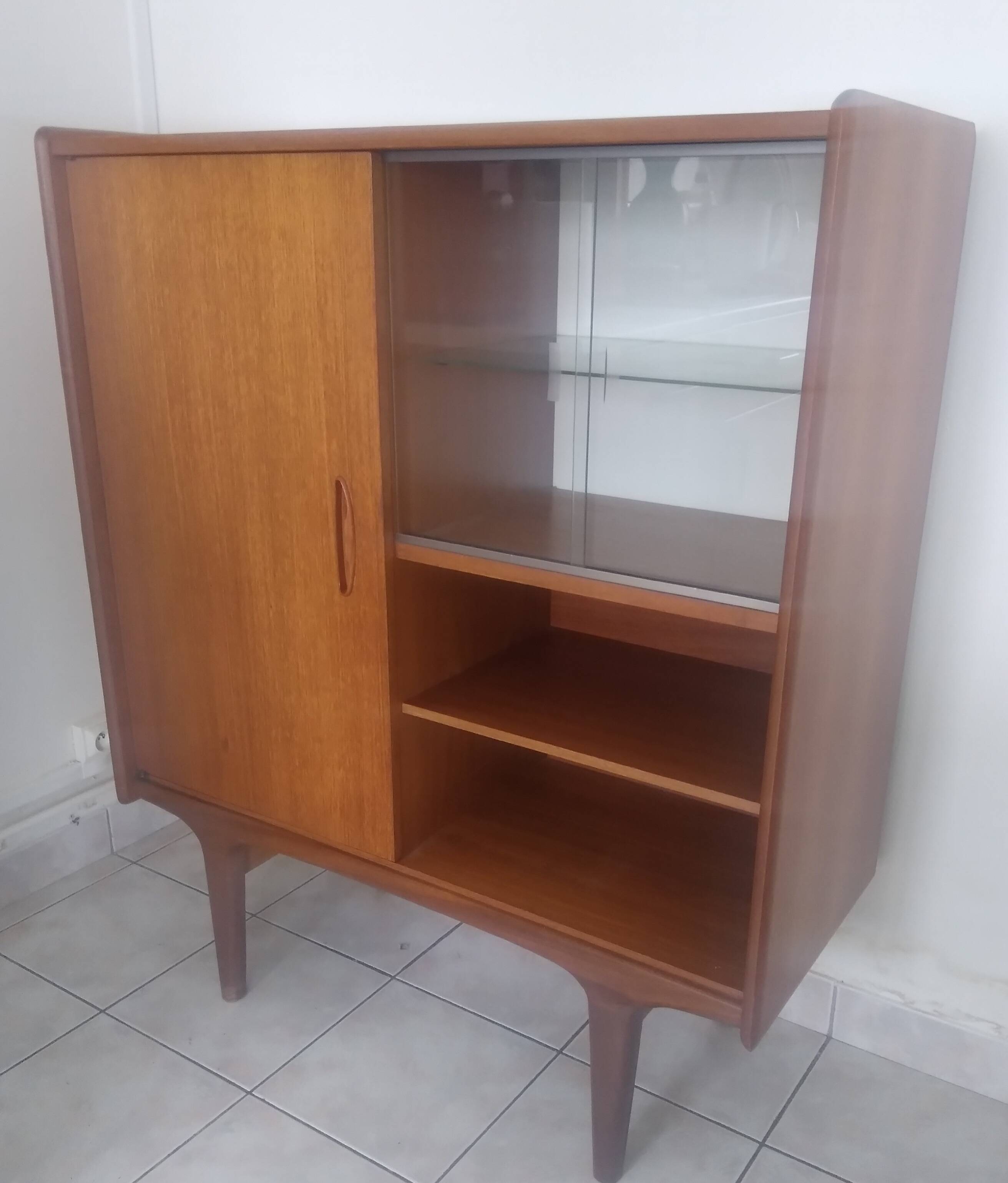 Vintage Scandinavian teak sideboard