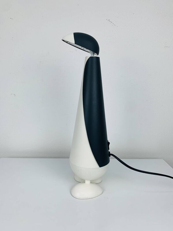 Lampe de bureau pingouin, années 90