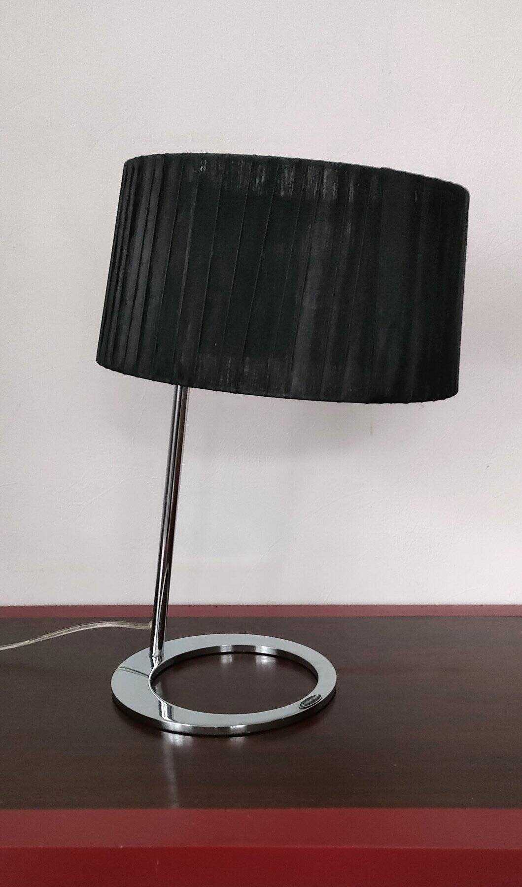 K-Lighting by Candibambu designer living room lamp - stainless steel and textile - post 2000