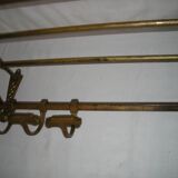 art deco wall coat rack from the 1930s