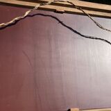 1940s smoked mirror with glazing bars