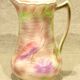 Pitcher pitcher jug slip Saint Clément heron relief decoration