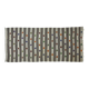 Turkish Kilim Konya 153x368 cm Fertility Motif Striped White Vintage