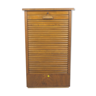 1950's wooden filing cabinet