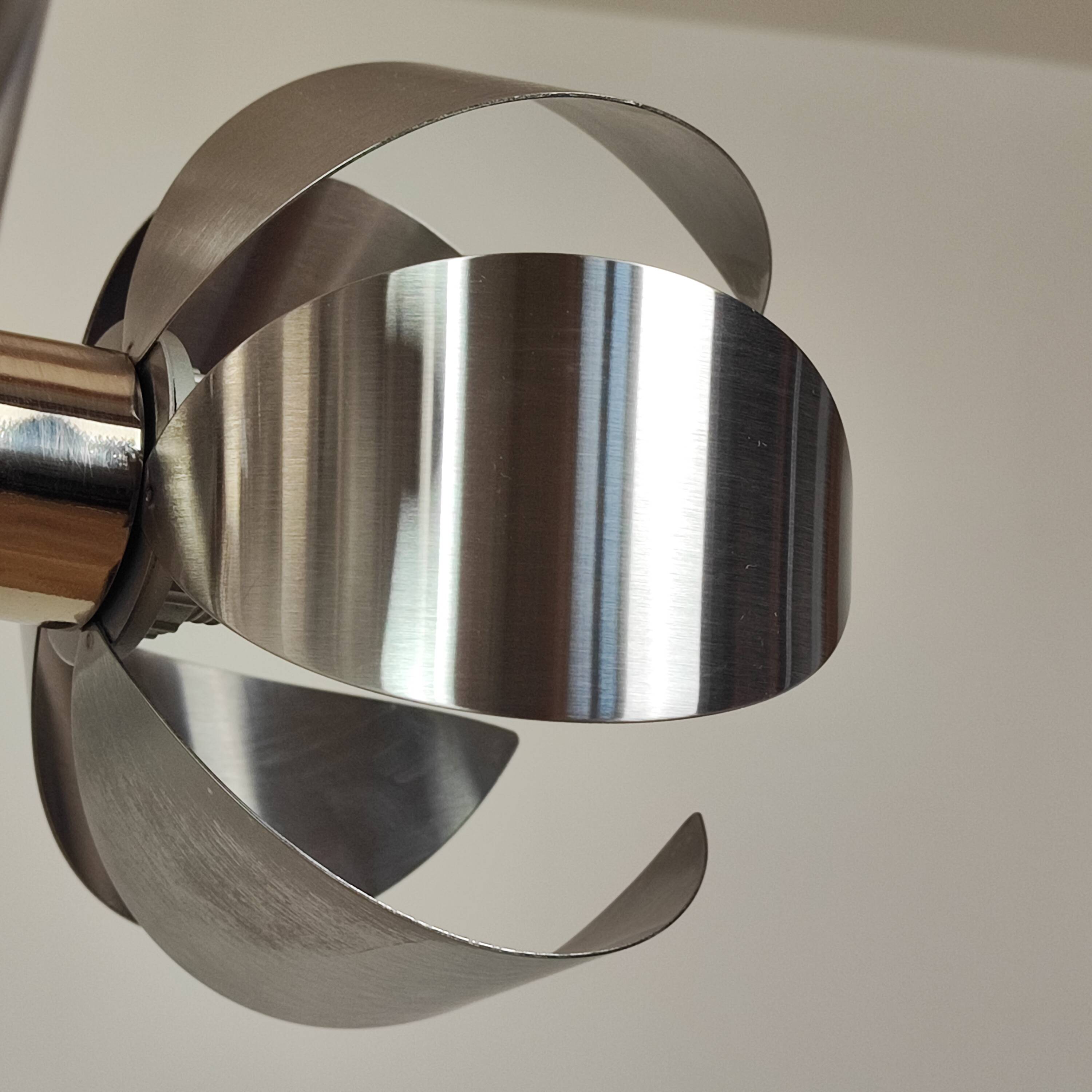 Space age 70' pendant light