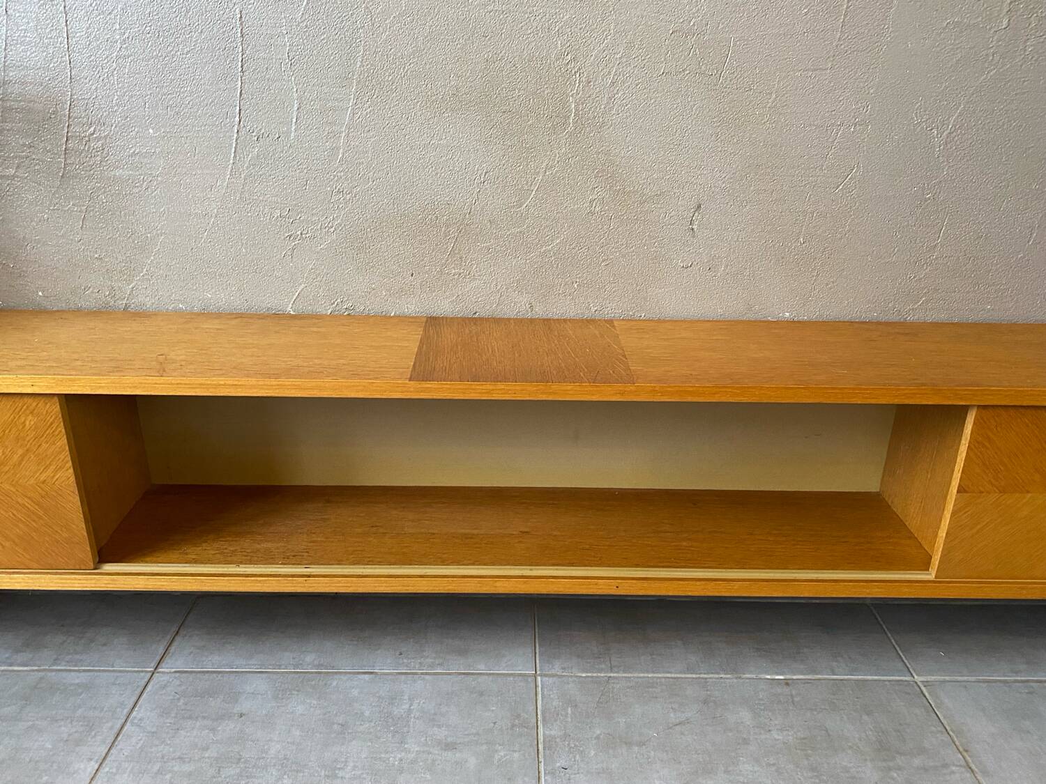 Vintage wooden sideboard (shallow)