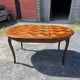 Extendable table in Louis XV style in oak (2 extensions)