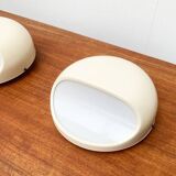 Italian Space Age Wall Lamps from the Mid-Century by Gerd Lange for Kartell, 1960s, Set of 2