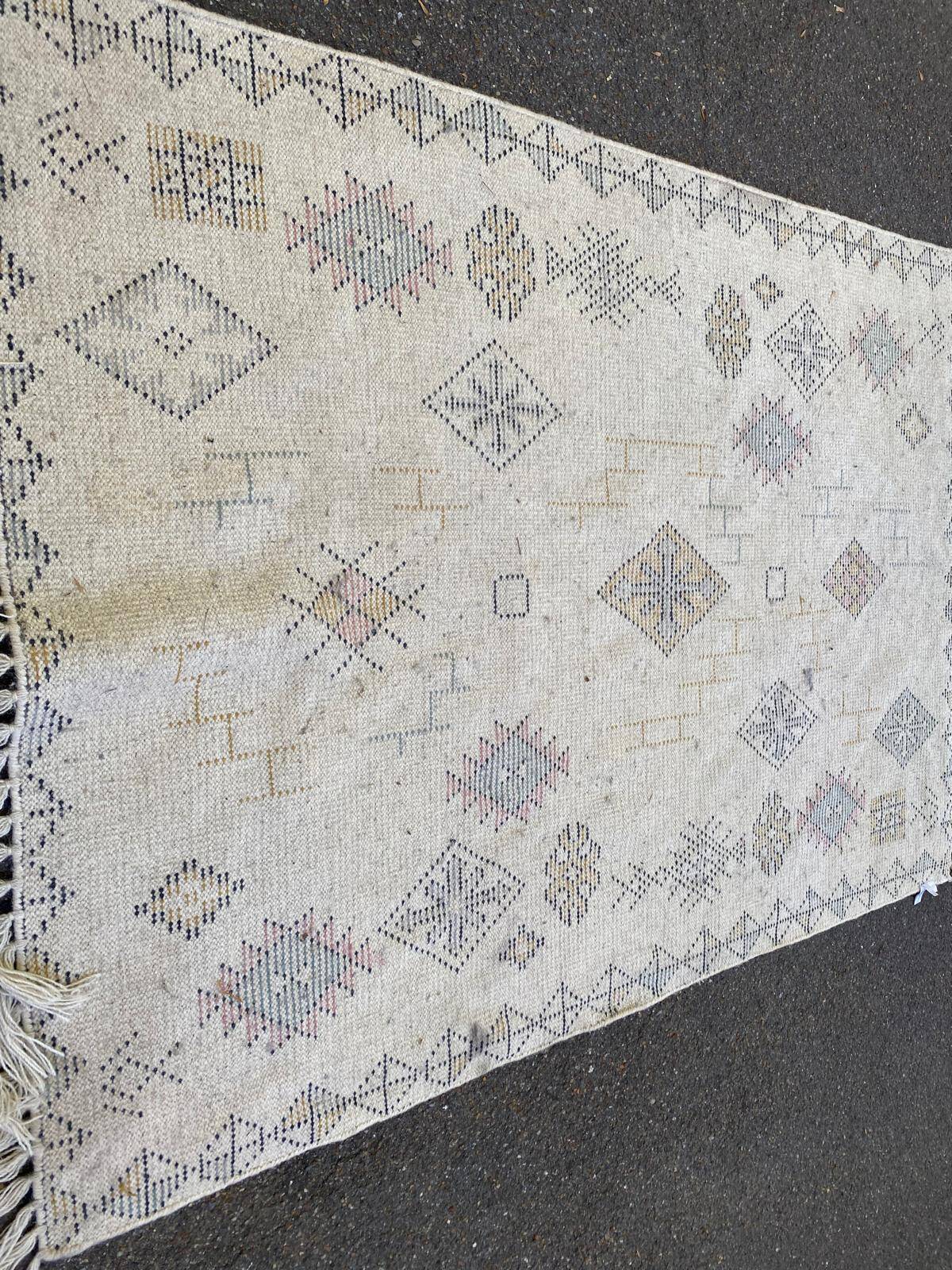 100% Wool Rug La Redoute Interiors 160x230cm Berber style