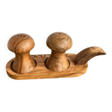 Mushroom salt and pepper shakers