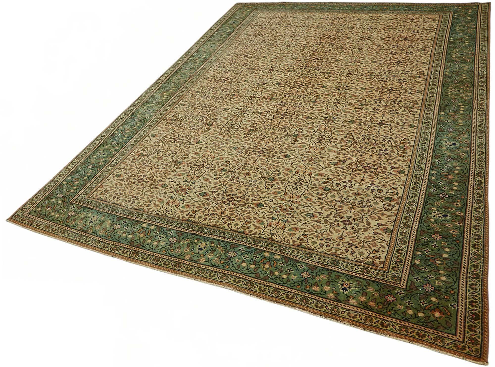 Turkish Wool Vintage Kayseri Rug 196 cm x 284 cm