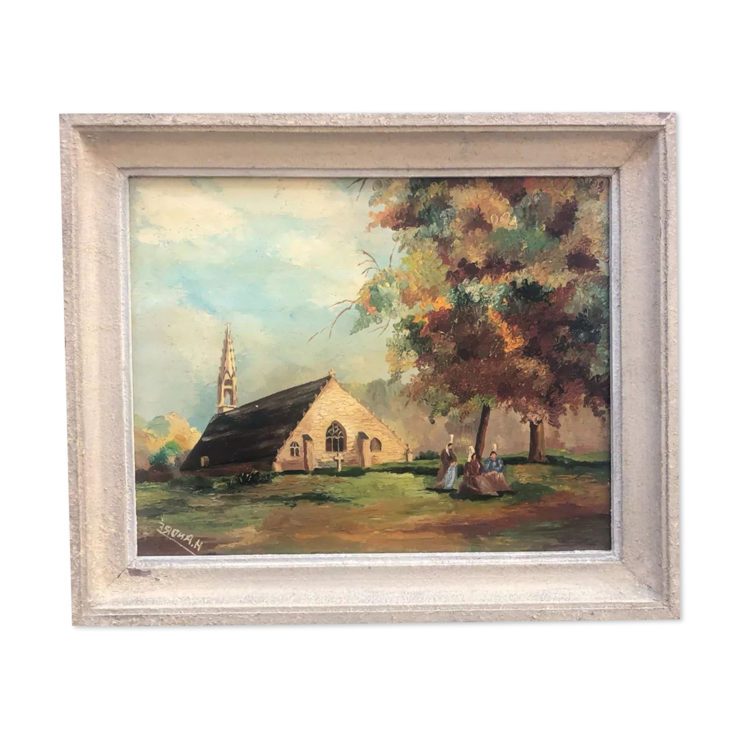 Breton landscape painting