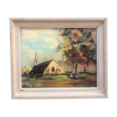 Breton landscape painting