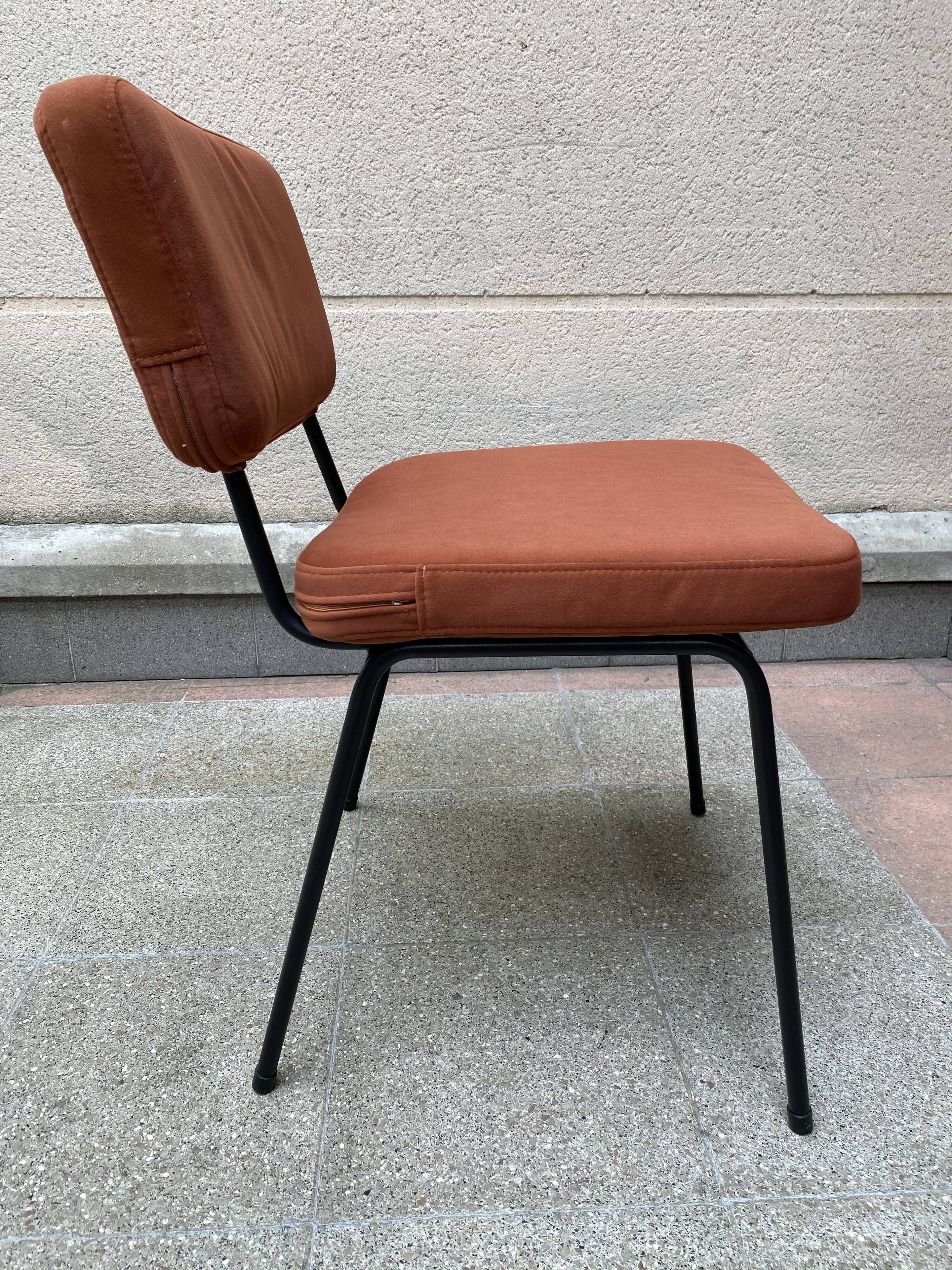 Série de 4 chaises André Simard 1960