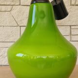 Suspension en opaline verte des années 70