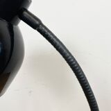 Black Industrial Gooseneck Table Lamp, 1960s