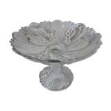 Portieux crystal fruit cup signed 50s