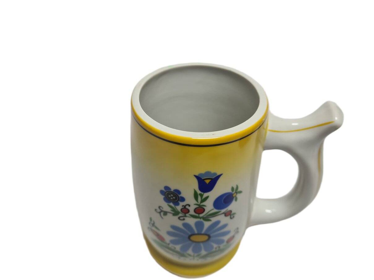 Postmodern beer cup from Lubjana, Poland, 1970s