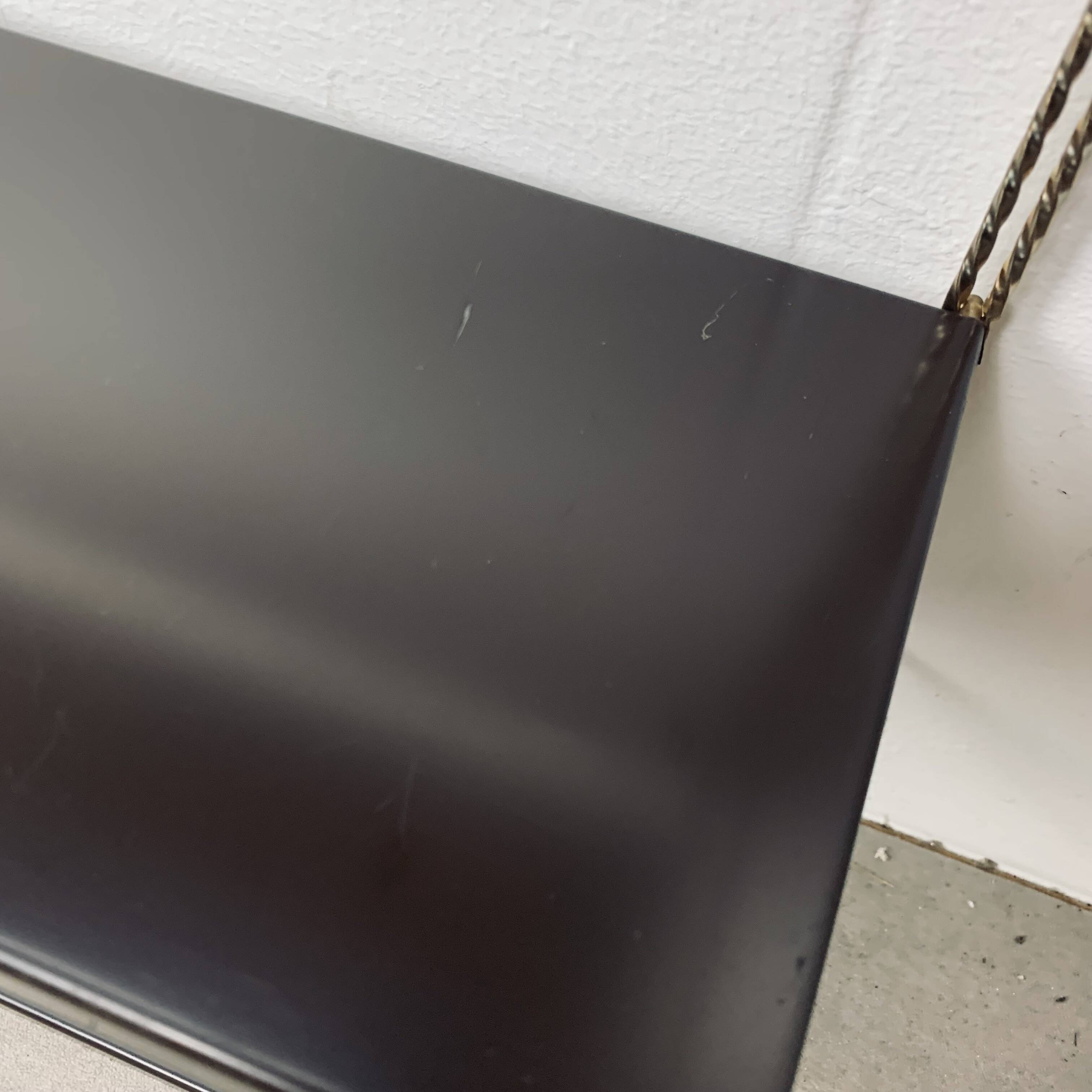 2 modular string wall shelves from the 60s, metal